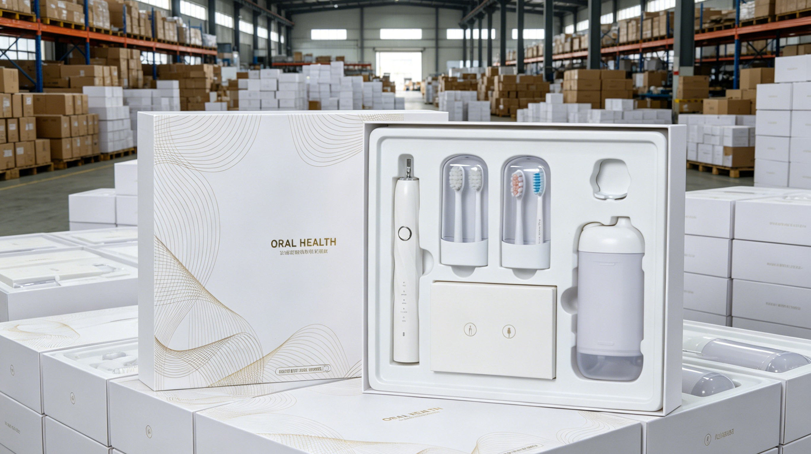 五一商务送礼首选：西马龙T6智能电动牙刷+O16云感便携冲牙器礼盒套装，用健康关怀传递真诚心意！
